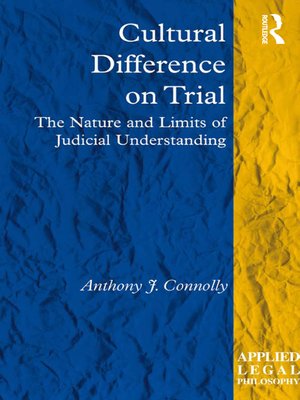 cover image of Cultural Difference on Trial